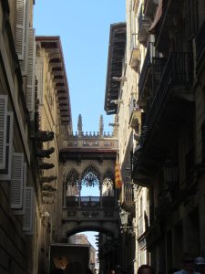 Barrio de Gótico de Barcelona