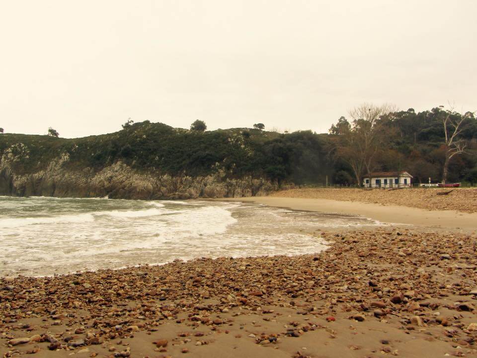 Visitando playas asturianas en invierno