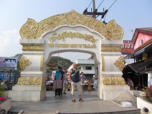 Frontera de Tailandia