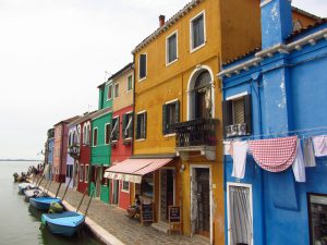 Casas isla de Burano