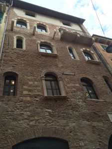 Fachada casa de Julieta en Verona