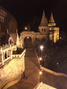 Buda de noche de Budapest