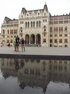 Parlamento entrada de Budapest
