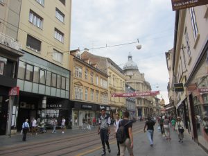 Calle Ilica de Zagreb