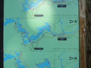 Mapa caminos Lagos de Plitvice