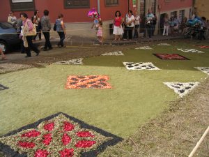 Alfombras de flores Corpus Christi la orotava