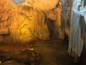 estalactitas de la Gruta di Neptuno