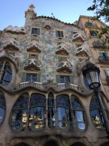 Paseo de Gracia en Barcelona