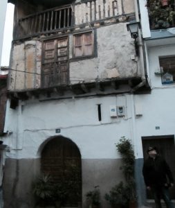 Casas típicas de Garganta la olla