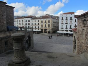 Plaza Mayor en Cáceres