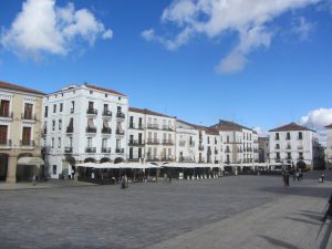 Plaza mayor de Cáceres