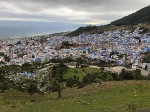 Vistas panorámicas de Chefchaouen