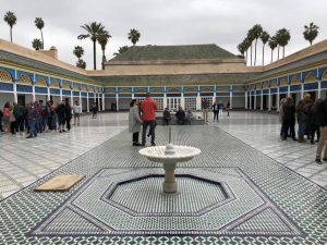 Patio del palacio bahia