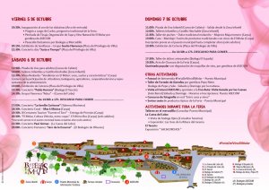 Horarios feria del vino de El Molar