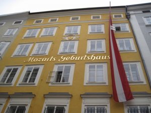 Mozart Geburtshaus - viajando con el ultimo bus