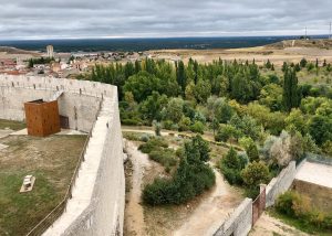 Vistas castillo de Cuéllar