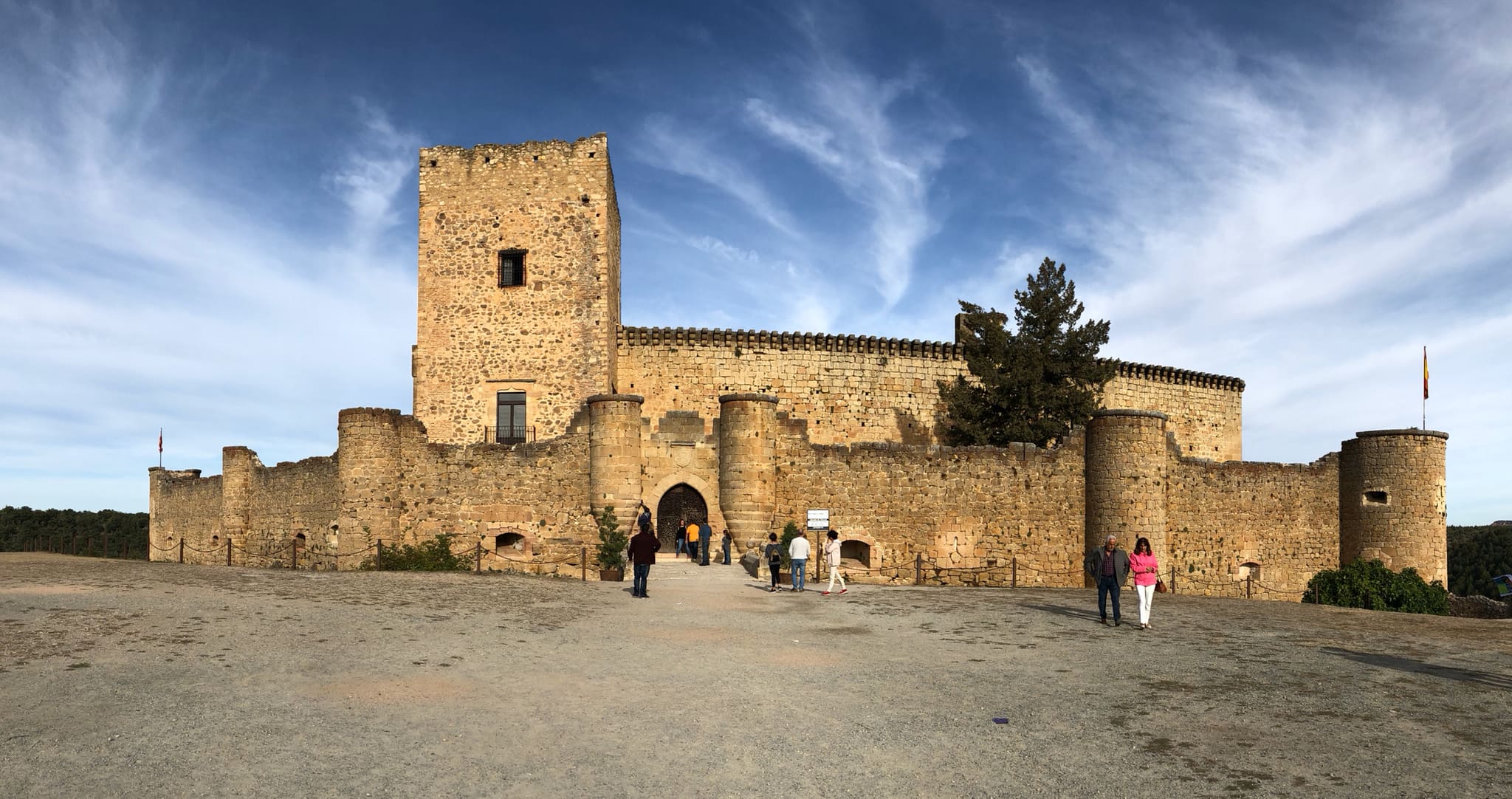 Castillo de Pedraza-Viajando con el último bus