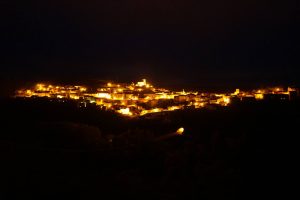 Sepúlveda de noche