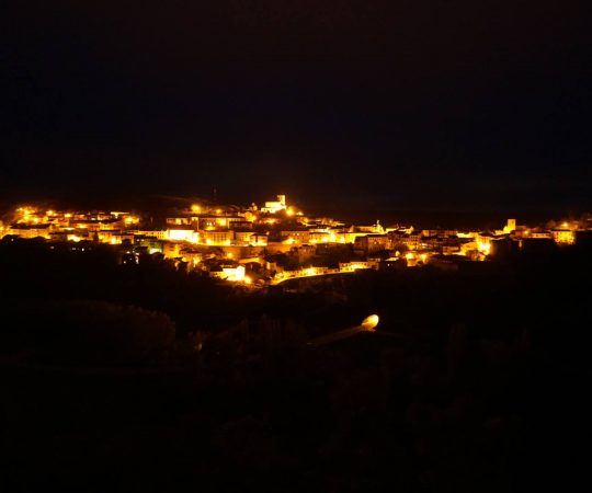 Sepúlveda de noche