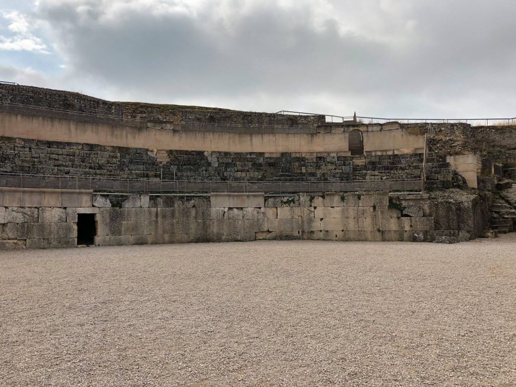 Arena del anfiteatro