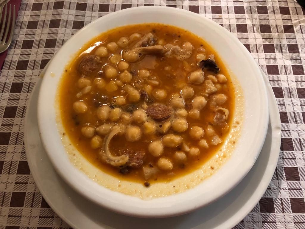 garbanzos meson el hayedo